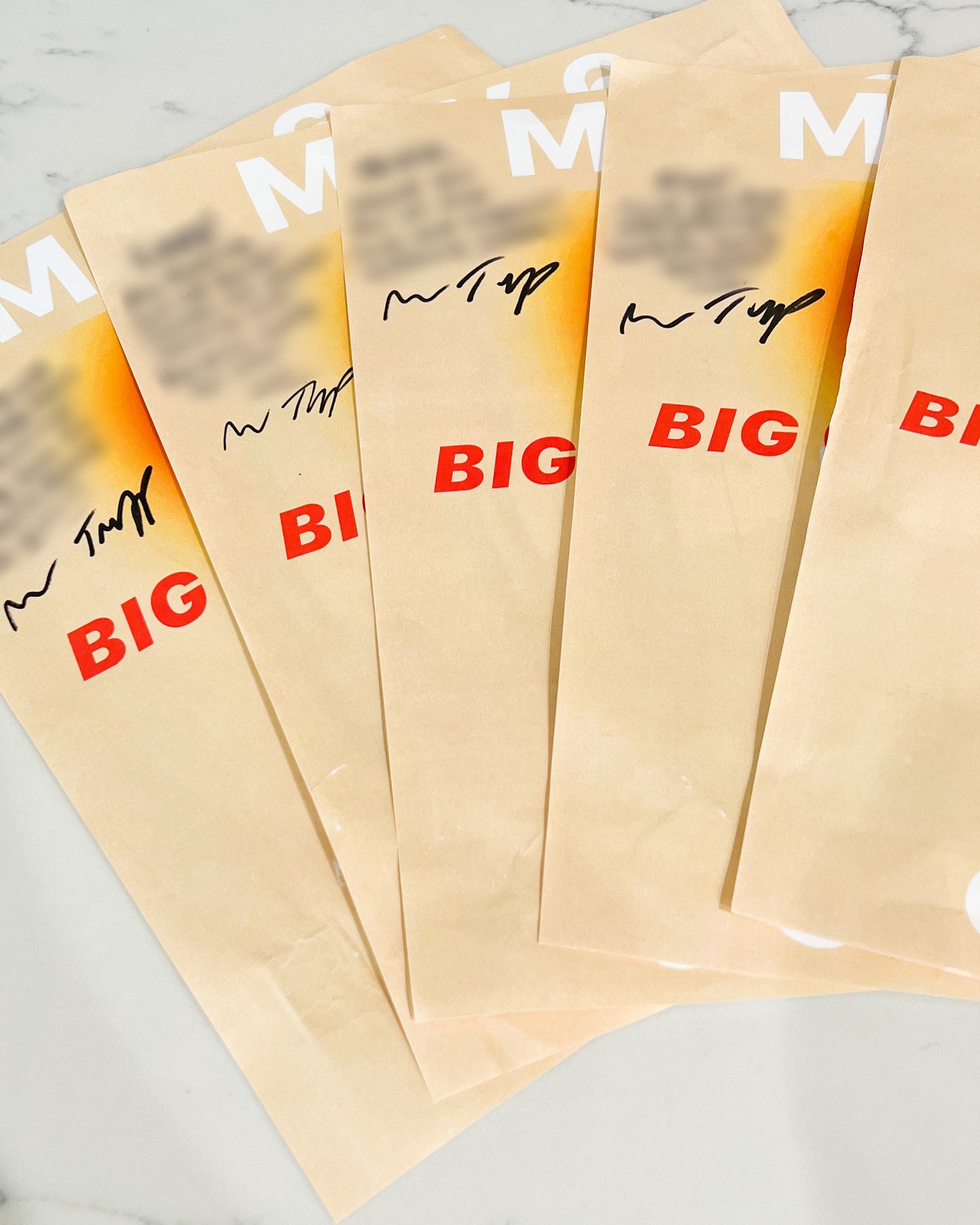 *1 OF 100* AUTHENTIC 'BIG GIRL BANGER' SIGNED VEGAS STREET TEAM POSTER